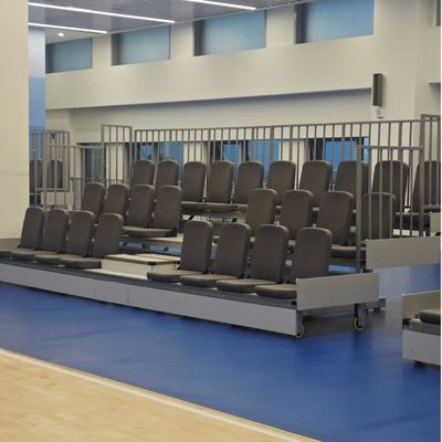Comfortable and Safe Telescopic Bleacher Seating Ergonomic Design and International Safety Standards