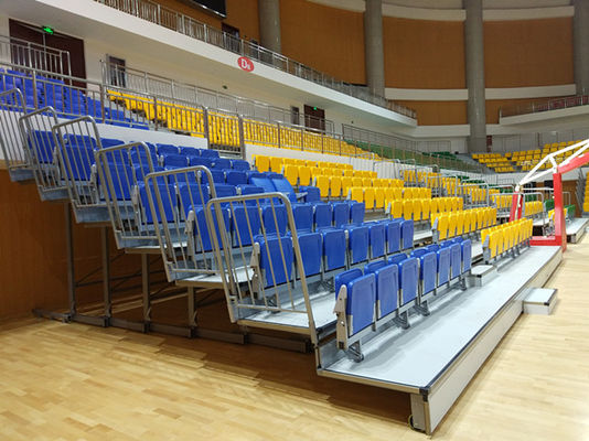 Rise Mounted Retractable Bleacher Seating 300mm Step Height