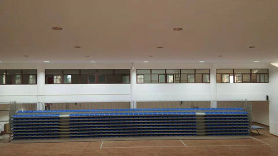 PE Bucket Seats Outdoor School Bleachers Manuel Operation