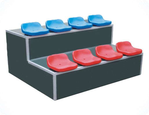 Durable Low Back Basketball Stadium Bucket Seats Flame Retardant