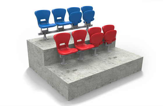 HDPE Blow Molded Folding Bleacher Seats