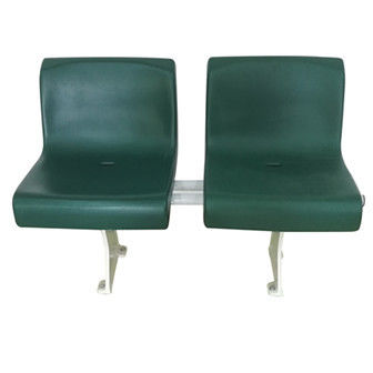 Choosable Color High Back HDPE Basketball Bleacher Seats / Plastic Gym Bleachers