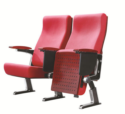 Gravity Return Mechanism Aluminum Arm Folding Theater Seats