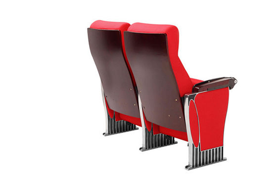 Die-Casting Aluminum Alloy Foot Theatre Seating With ABS Table