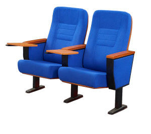 Multi Color Music Hall Folding Auditorium Chairs With Tablet