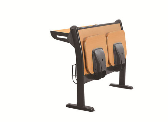 Plywood Board Customized Lecture Hall Chair With Desk For Students Classroom