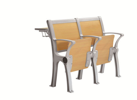 15mm Plywood Board Multi Rows Lecture Hall Chair With Desk