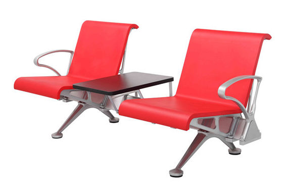 PU Foam Hospital Waiting Room Chairs With Middle Tea Table