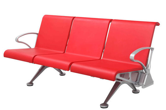 PU Foam Hospital Waiting Room Chairs With Middle Tea Table