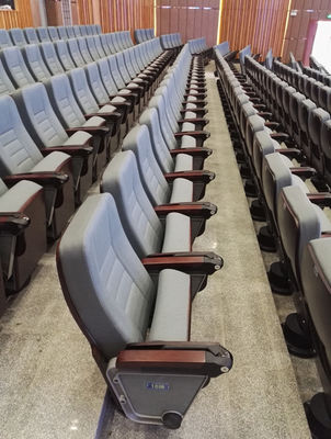 VIP Independent Leg Folding Auditorium Chairs With ABS Tablet