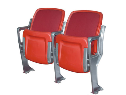 High Rigidity Gravity Springback Foldable Stadium Seats With Aluminum Leg