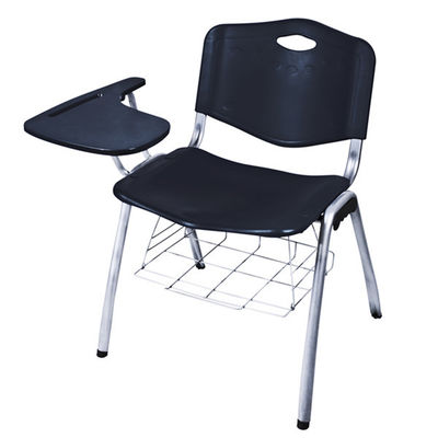 Multicolor L400cm Stackable Conference Room Chairs / Student Writing Pad Chair