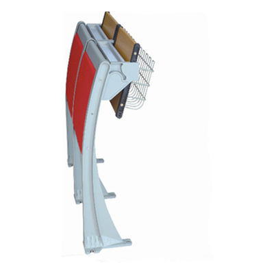 Soft Cushion Aluminum Leg Fireproof Lecture Hall Chair With Desk