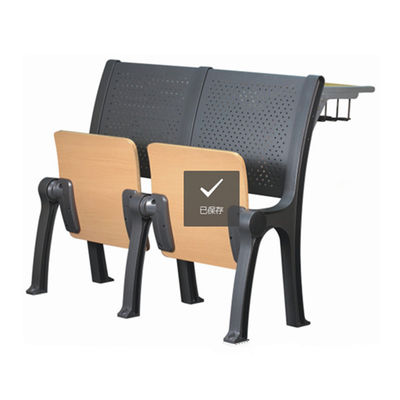 Flameproof Lecture Hall Chair With Desk