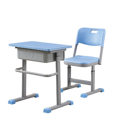 1.2mm Tube Foot Cover PP Plastic College Student Desk Chairs