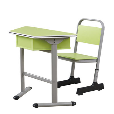 450mm Height Trapezoid School Tables Adjustable Study Table And Chair