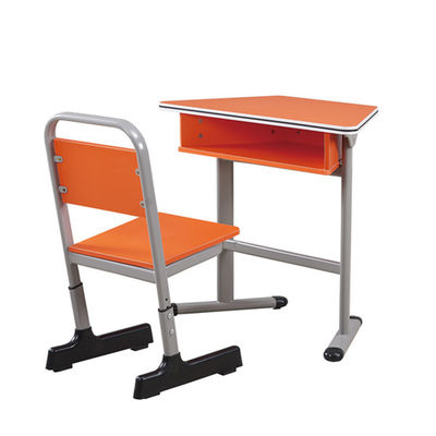 450mm Height Trapezoid School Tables Adjustable Study Table And Chair