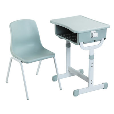 1.2mm Tube Foot Cover PP Plastic College Student Desk Chairs