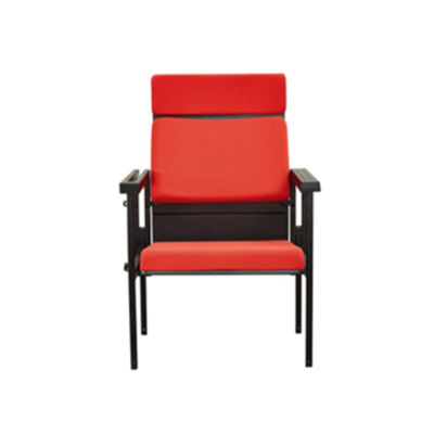 Steel Tuble Frame Plywood Backrest Student Desk Chairs Customizable