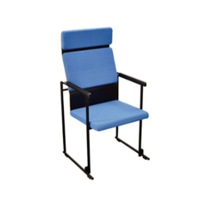 Simple Desgin Steel Leg Multicolor Student Desk Chairs Powder Coating