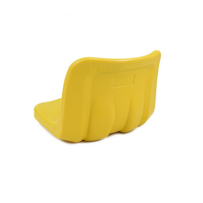 Commercial HDPE Yellow Stadium Seats / Antifouling Volleyball Stadium Seats