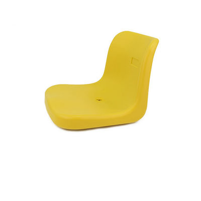 Commercial HDPE Yellow Stadium Seats / Antifouling Volleyball Stadium Seats