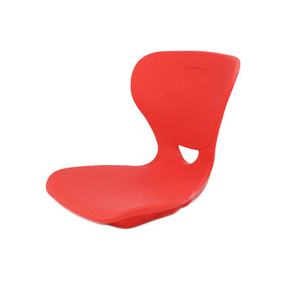 Red Color Hollow Back HDPE Outdoor Stadium Chair Bleacher Seat