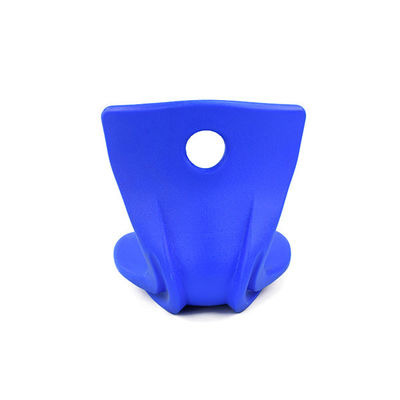 UV Proof Curved Dark Blue Stadium Seats  / HDPE Custom Bleacher Seats