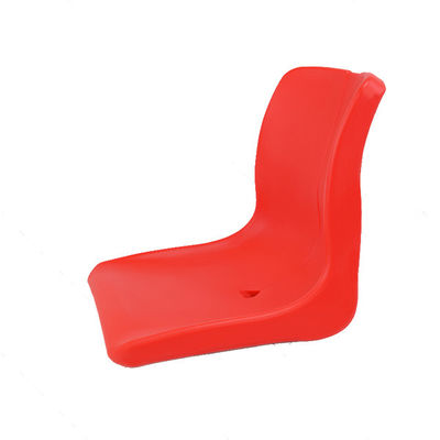 Red Anti Uv High Back Bleacher Seat Good Weather Resistance