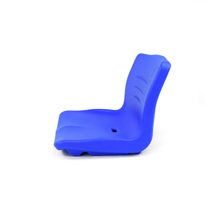 Medium Back Blue Stadium Bucket Seats 80cm Width Step