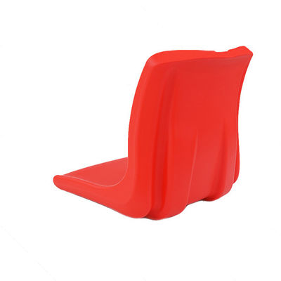 Red Anti Uv High Back Bleacher Seat Good Weather Resistance
