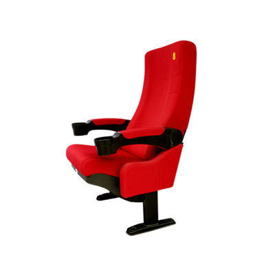 Ergonomic Design ISO Approval Movie Theatre Chairs Floor Mounted