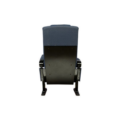 Blue Grey Colour Wear Resistant PP Armrest Single Theater Chairs