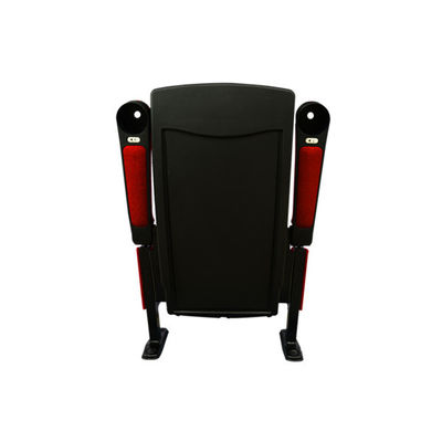 Thick Cushion PU Armrest Public Movie Theatre Chairs With PP Cup