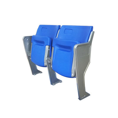 Square High Density HDPE Foldable Stadium Seats / Fold Up Bleacher Seats