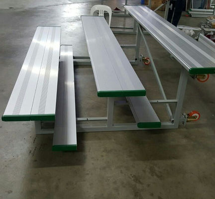 Multi Layers Small Movable Portable Outdoor Bleachers High Strength