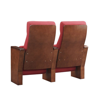 Indoor W910cm H580cm Wooden Auditorium Chairs / Vip Cinema Chairs
