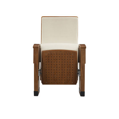 Multi Layer Board Folding Auditorium Chairs Music Hall Seats 1010cm Length