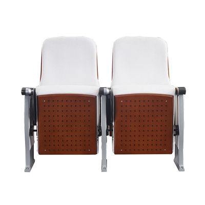 High End Aluminum Stand ABS Tablet Folding Auditorium Chairs Fireproof