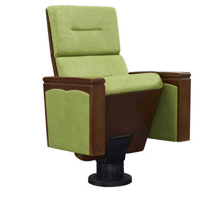 VIP Air Supply Base Folding Auditorium Chairs With Hidden MDF Tablet