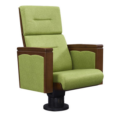 VIP Air Supply Base Folding Auditorium Chairs With Hidden MDF Tablet