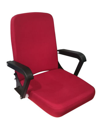 Telescopic Bleacher Audience Systems Retractable Seating Floor Mounted