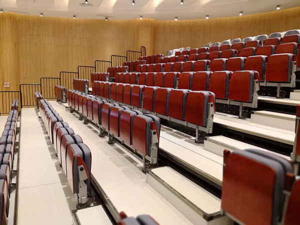 Plywood Backrest Indoor Bleacher Seating