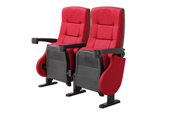 Iron Leg  Two Seat Theater Seating / Stain Resistant Public Theater Seating