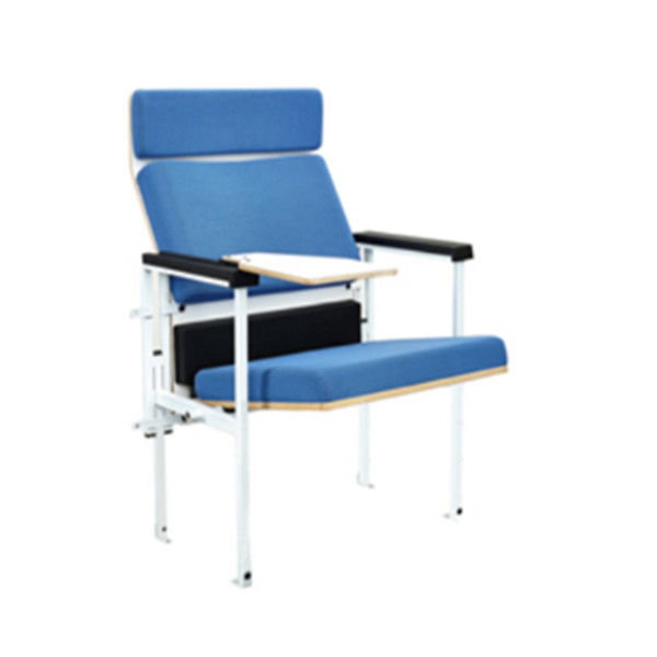 Steel Tuble Frame Plywood Backrest Student Desk Chairs Customizable