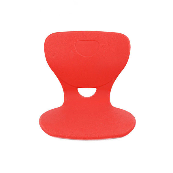 Red Color Hollow Back HDPE Outdoor Stadium Chair Bleacher Seat